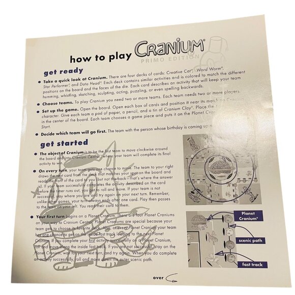 Vintage Cranium Primo Edition Board Game Complete Set - Picture 11 of 12